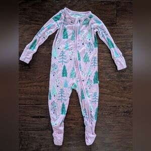 Little Sleepies Pink Twinkling Trees Zippy